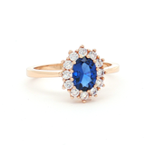 Bague Paulette bleue
