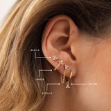 Boucles d'oreilles Estelle