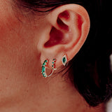 Boucles d'oreilles Delfine