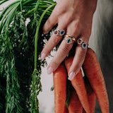 Bague Paulette verte