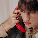 Bague Paulette verte