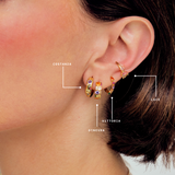Boucles d'oreilles Costanza