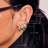 Boucles d'oreilles Nella argent