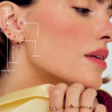 Boucles d'oreilles Carmela