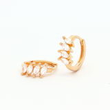 Boucles d'oreilles Brune