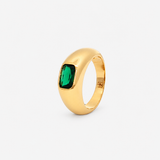 Bague Moss Verte