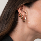 Boucles d'oreilles Marlene