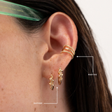 Boucles d'oreilles Daphne
