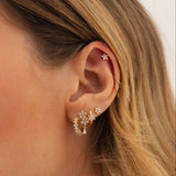 Boucles d'oreilles Fleur