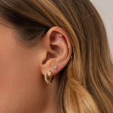 Boucles d'oreilles Fleur