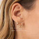 Boucles d'oreilles Eline