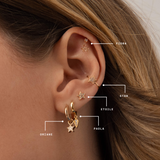 Boucles d'oreilles Oriane