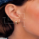Boucles d'oreilles Fliper