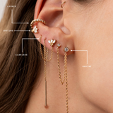 Boucle d'oreille Maxine
