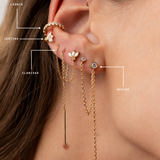 Boucles d'oreilles Justine