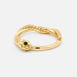 Bague Naga serpent