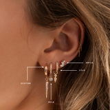 Boucles d'oreilles Sixtine