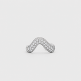 Earcuff Brenda sertie argent