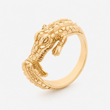 Bague Croco