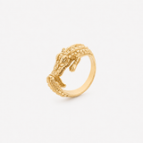 Bague Croco