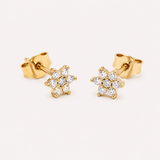 Boucles d'oreilles Fleur