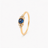 Bague Maya bleue